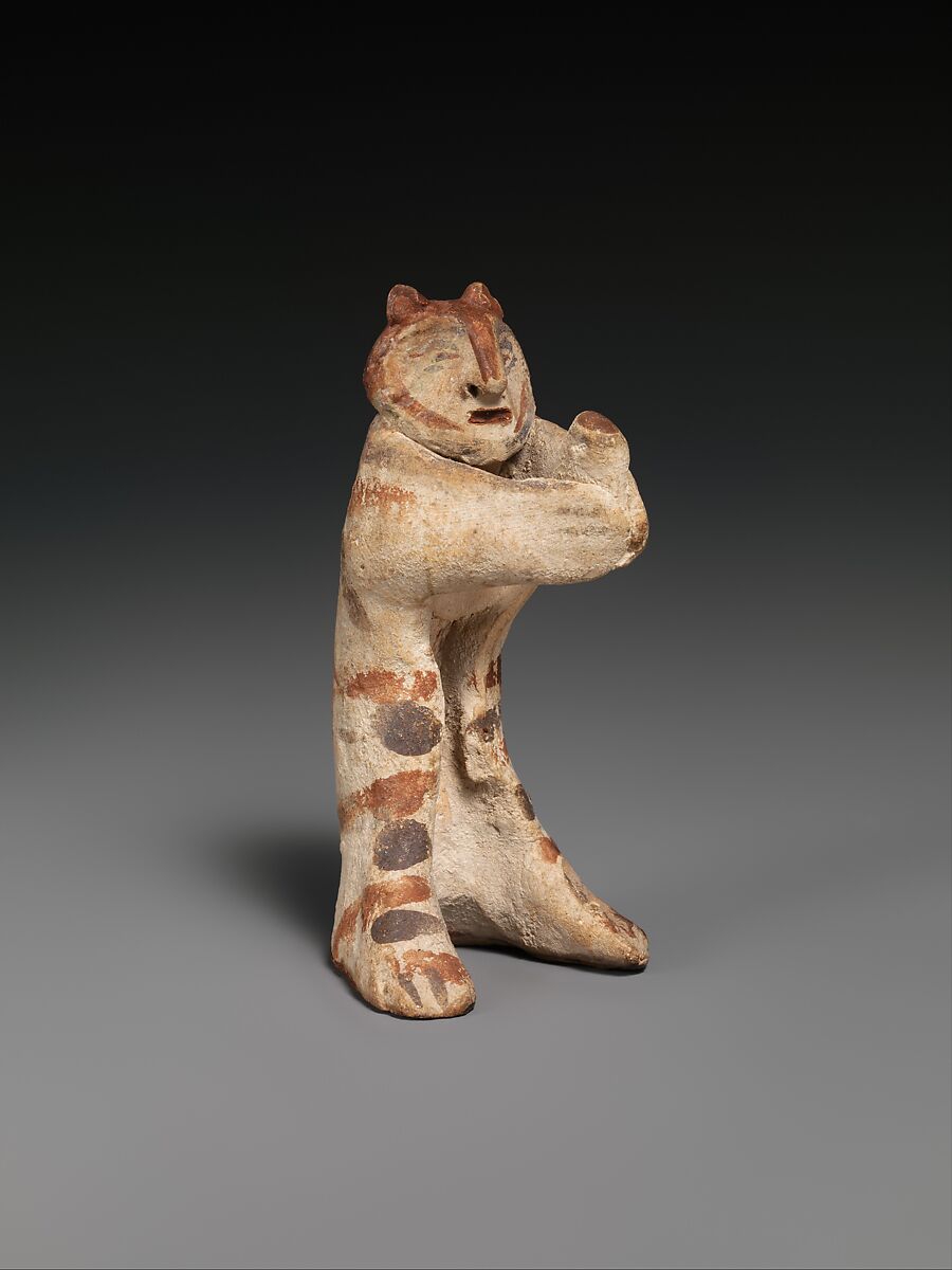 Terracotta monkey, Terracotta, Cypriot 