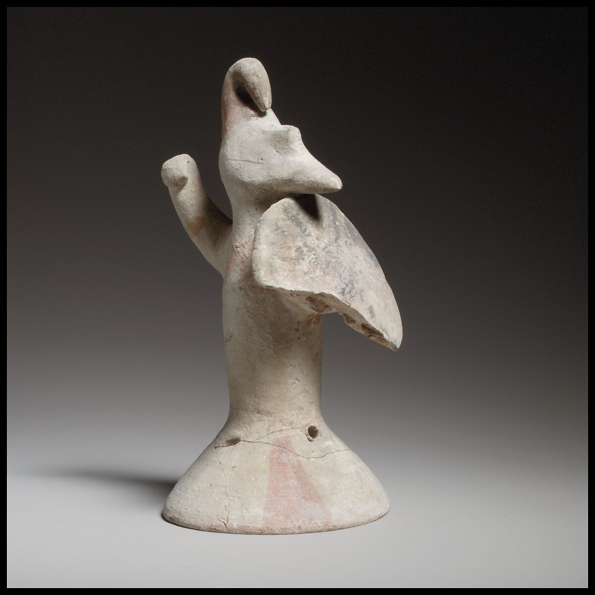 Shield bearer, Terracotta, Cypriot