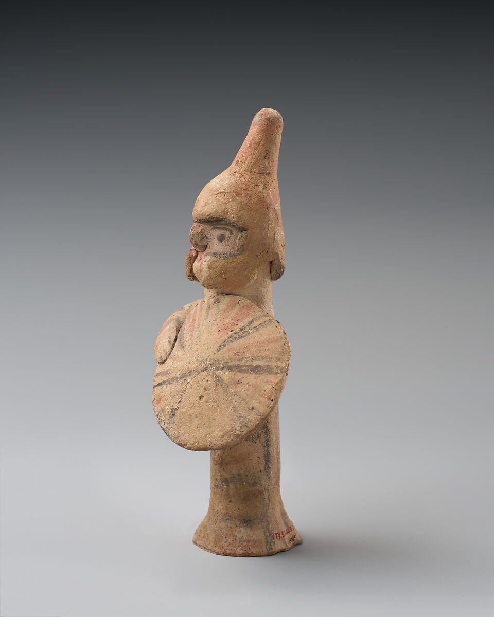 Shield bearer, Terracotta, Cypriot