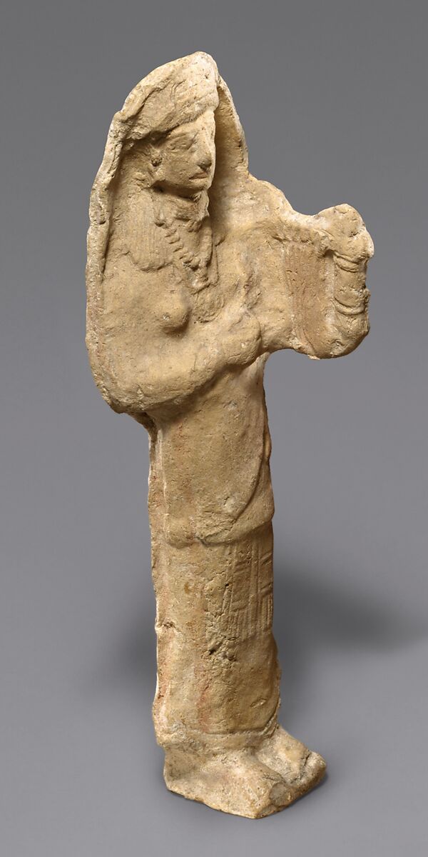 Terracotta musician, Terracotta, Cypriot 