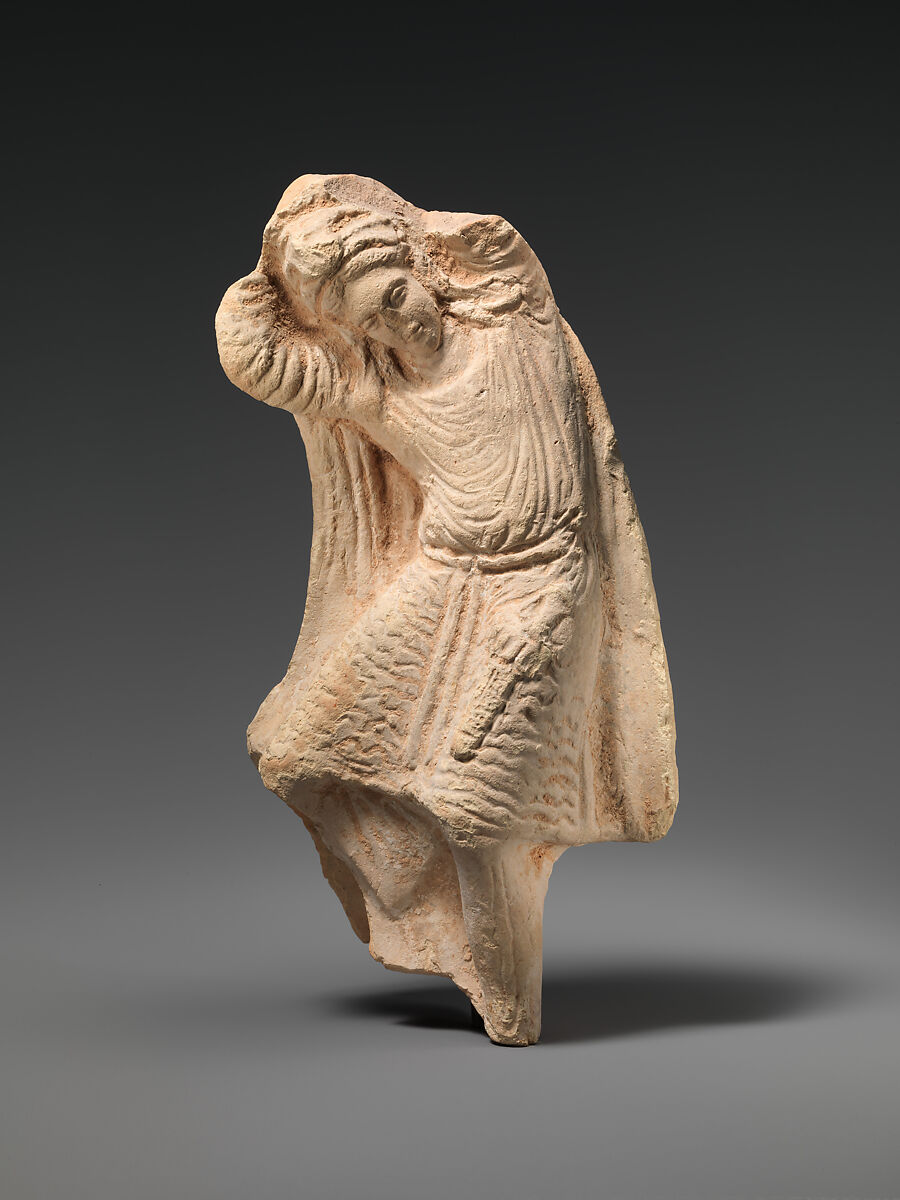 Terracotta statuette of a dancing youth, Terracotta, Cypriot 