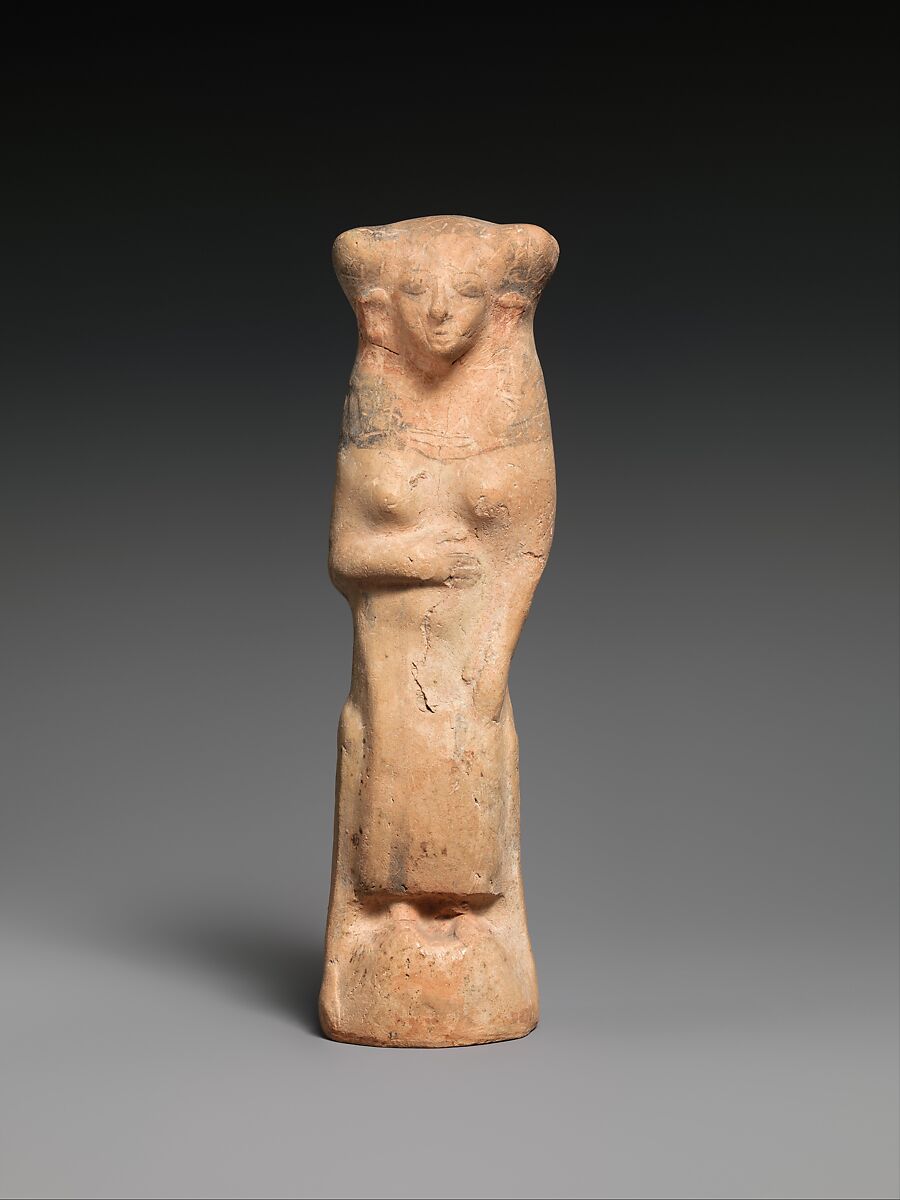 Terracotta woman, Terracotta, Cypriot 