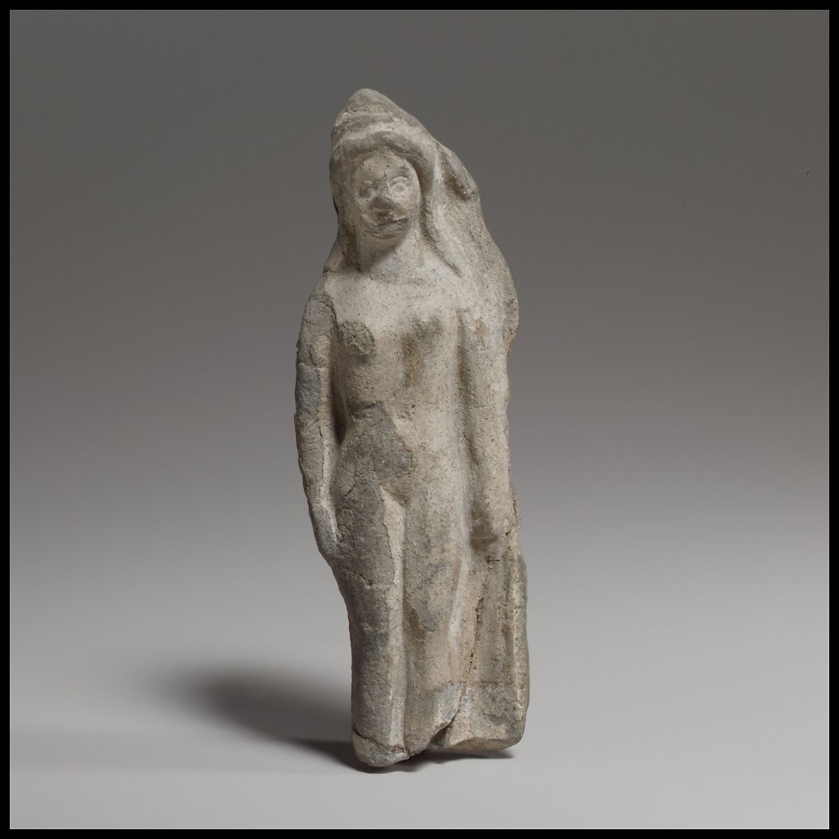 Statuette of a votary, female, Terracotta 