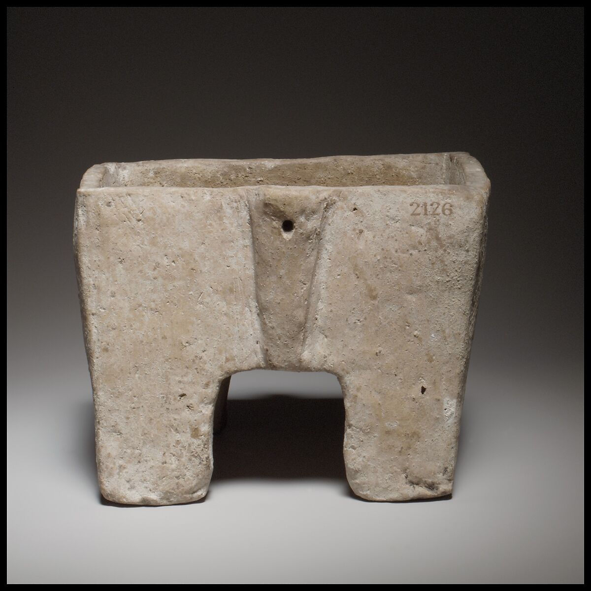 Model of a chest, Terracotta, Cypriot 