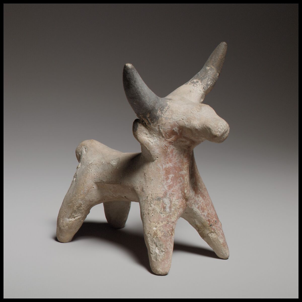 Bull figurine, Terracotta, Cypriot 