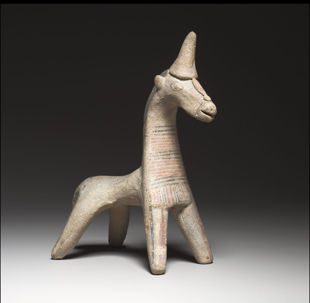 Horse figurine, Terracotta, Cypriot 