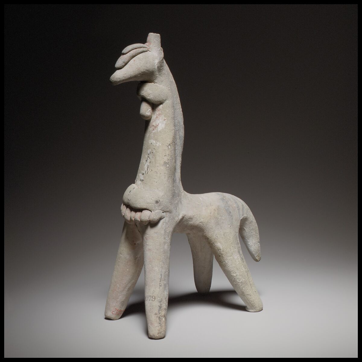 Horse figurine, Terracotta, Cypriot 