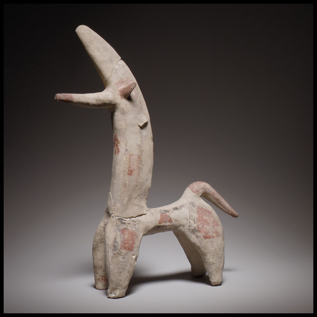 Horse figurine, Terracotta, Cypriot 