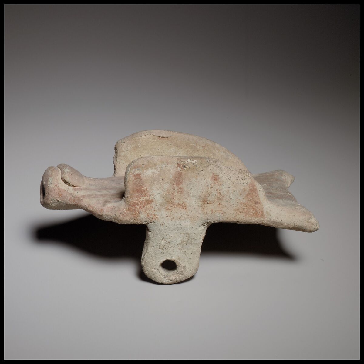 Model of a cart, Terracotta, Cypriot 