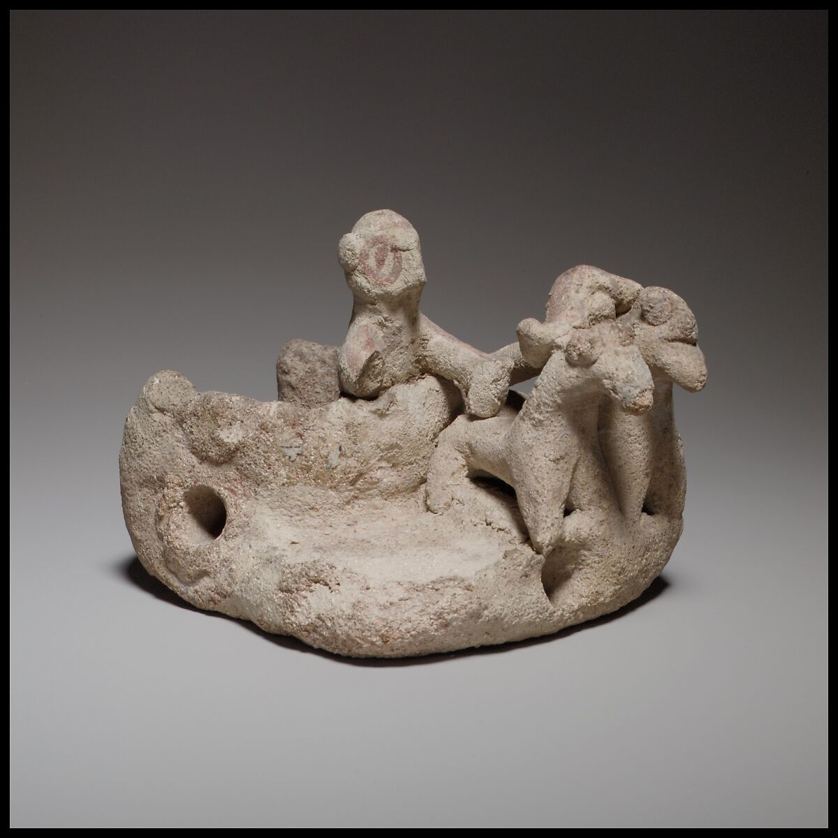 Chariot group, Terracotta, Cypriot 