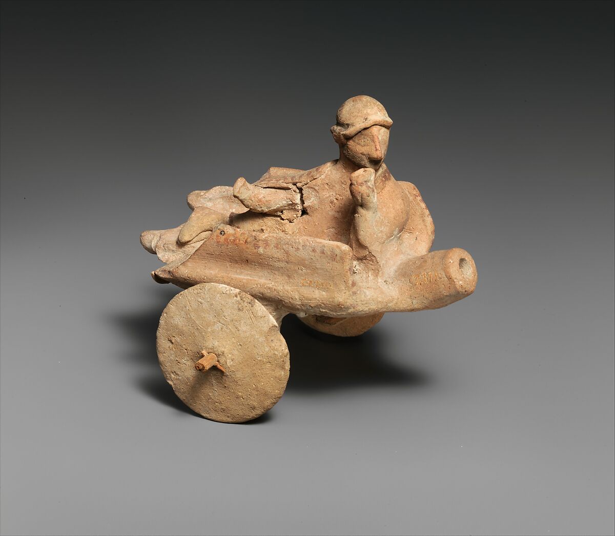 Terracotta model of a "cart", Terracotta, Cypriot 