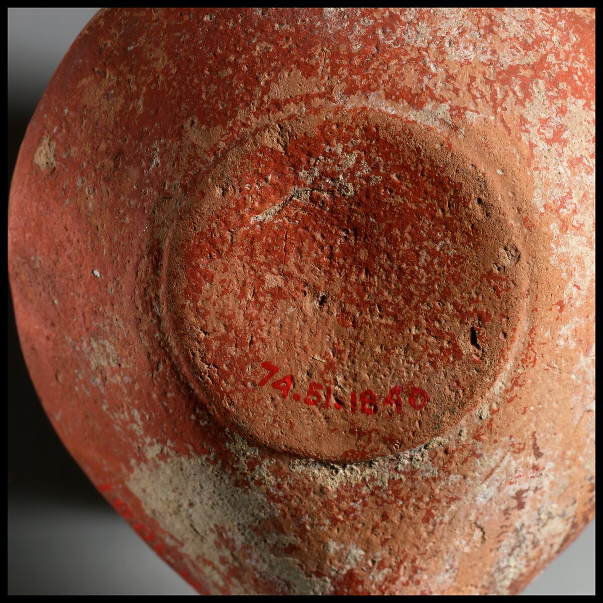 Terracotta oil lamp, Terracotta, Roman, Cypriot