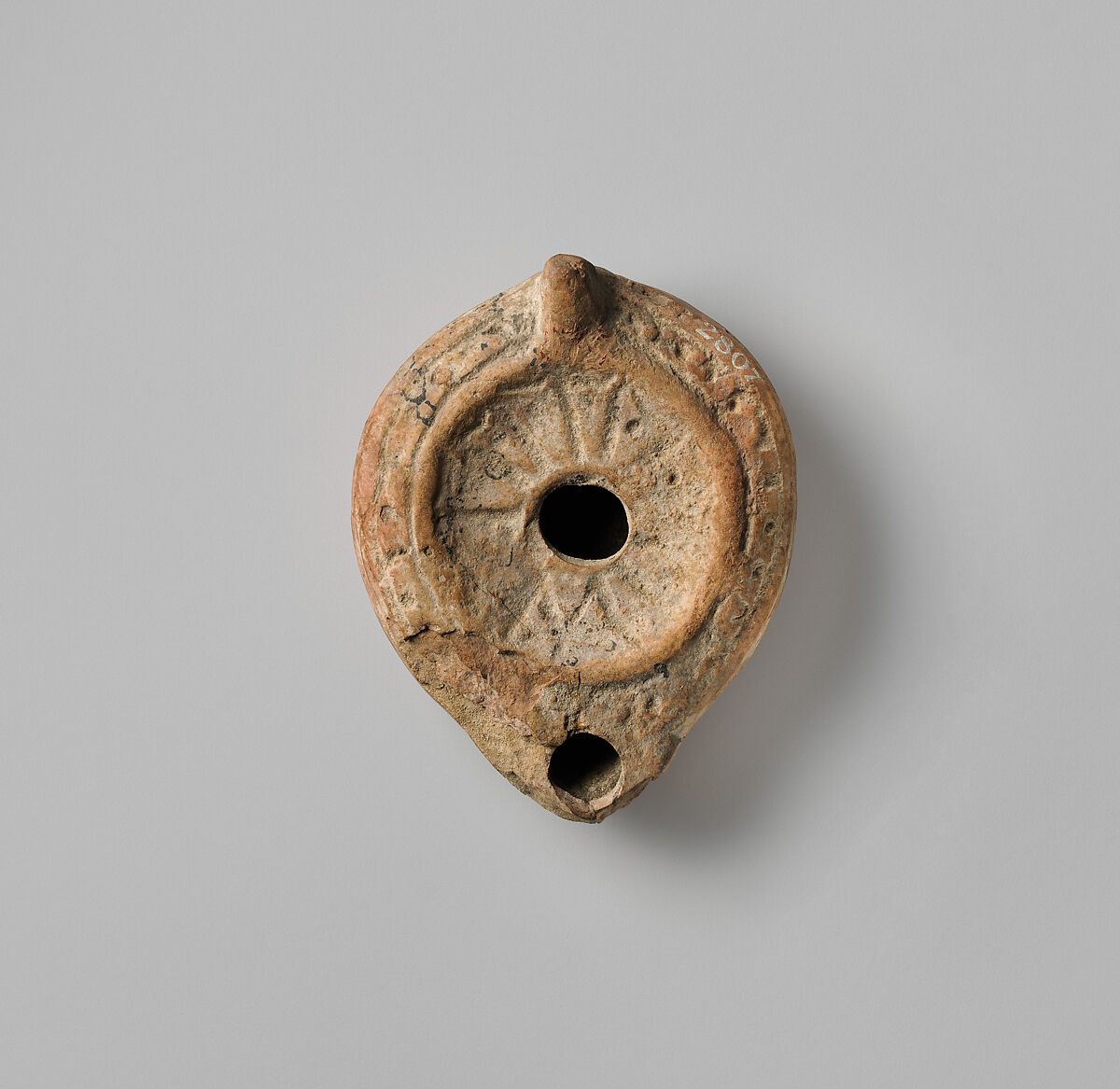 Details about   Ancient teracotta Roman oil lamp