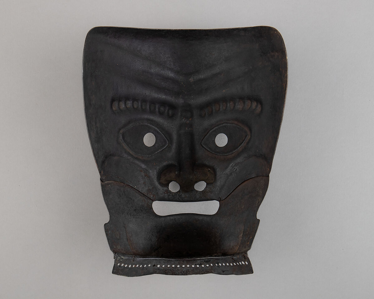 Full Mask (Sōmen), Iron, Japanese