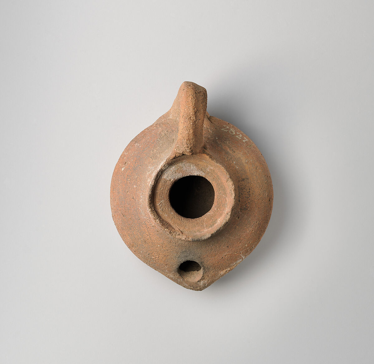 Terracotta oil lamp, Terracotta 