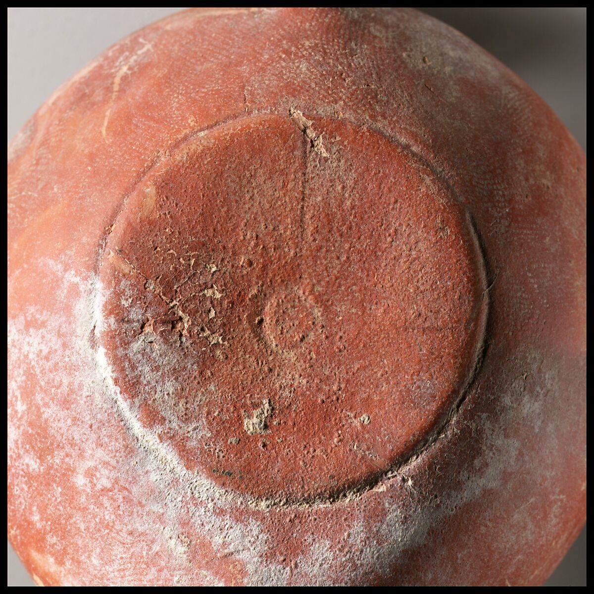 Terracotta oil lamp, Terracotta, Roman