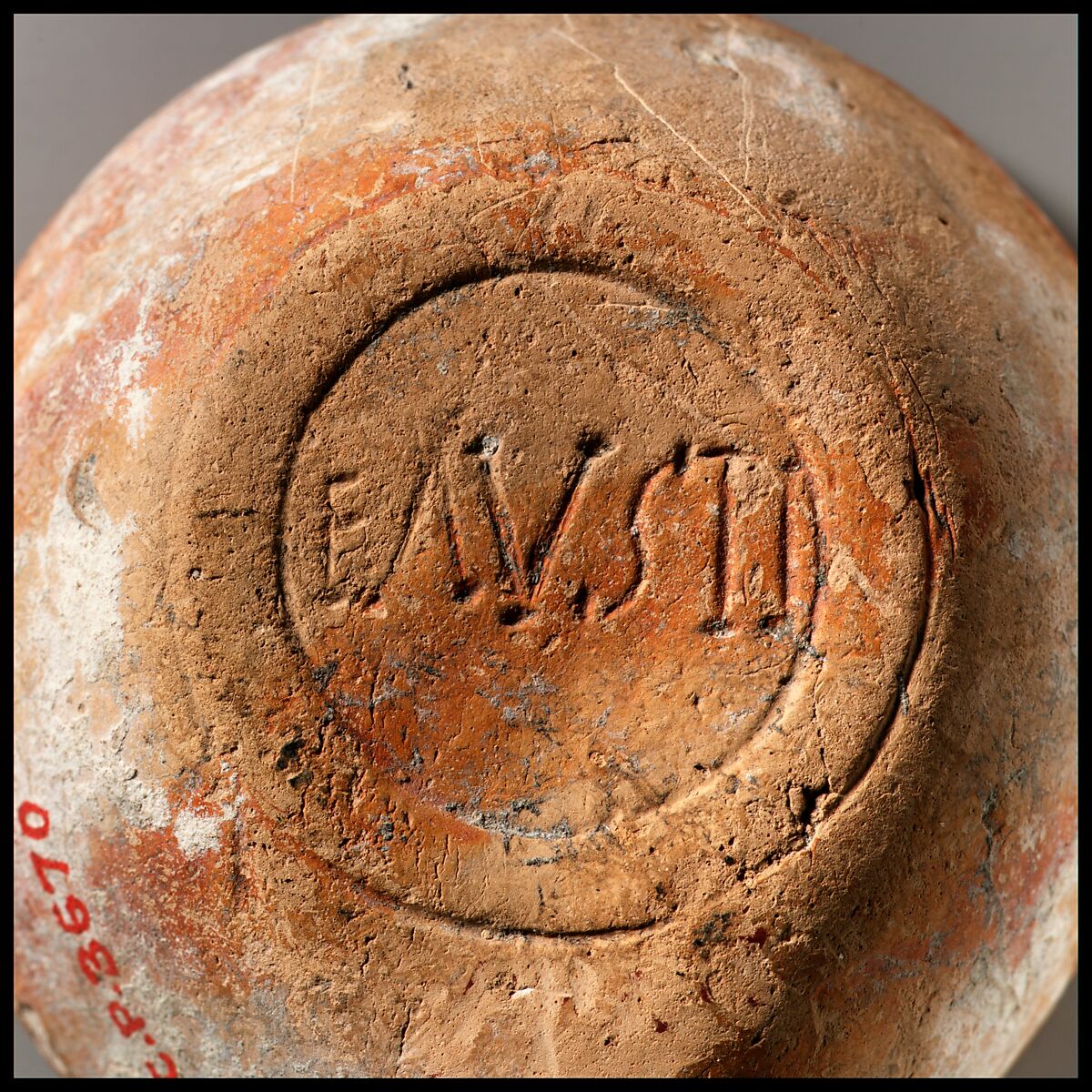 Terracotta oil lamp, Terracotta, Roman, Cypriot