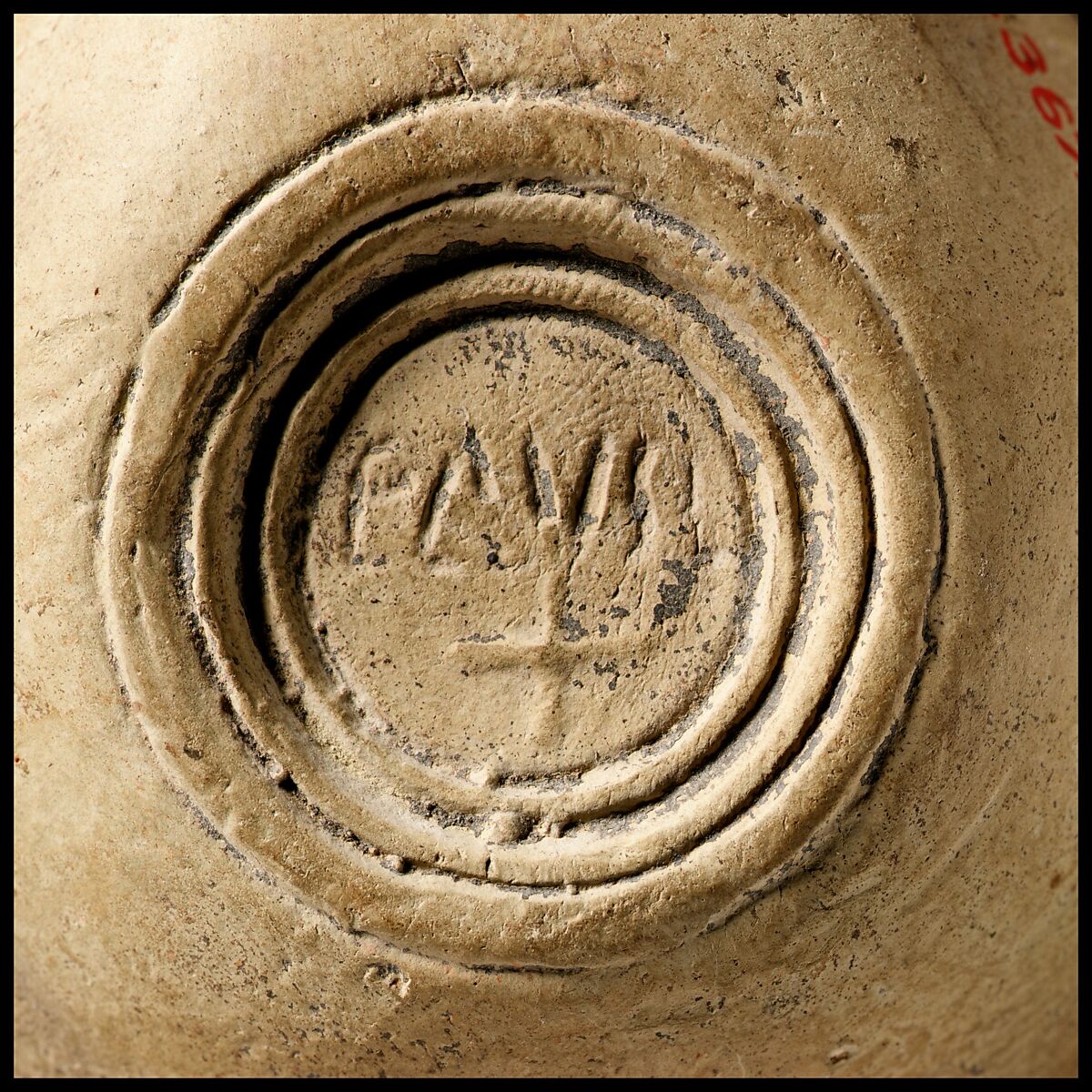 Terracotta oil lamp, Terracotta, Roman, Cypriot