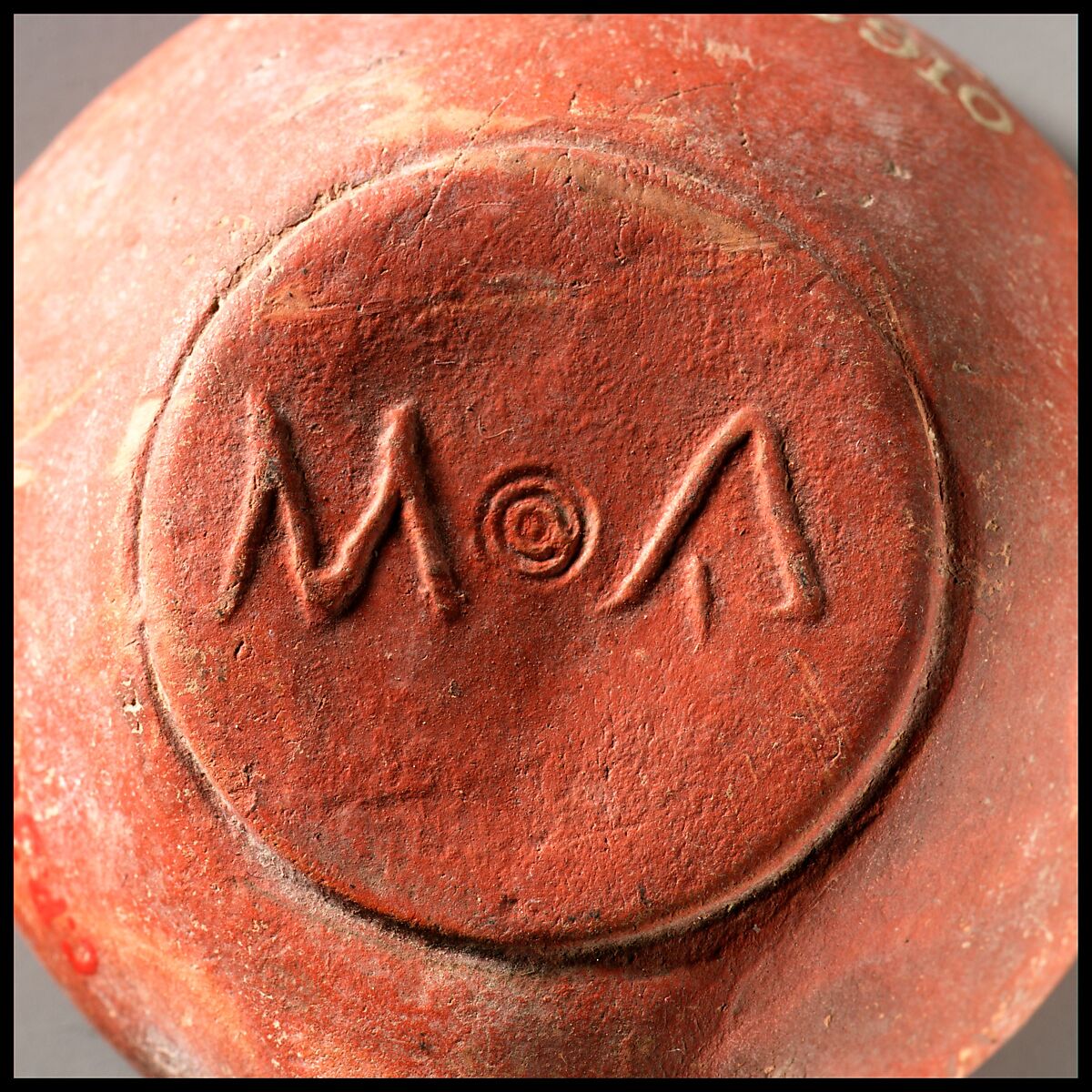Terracotta oil lamp, Terracotta, Roman, Cypriot