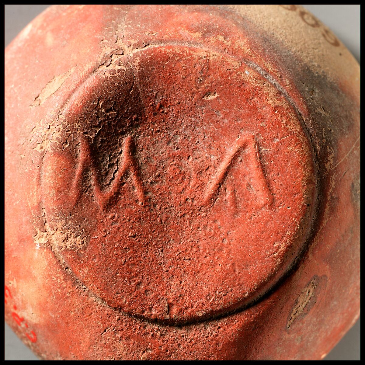 Terracotta oil lamp, Terracotta, Roman, Cypriot
