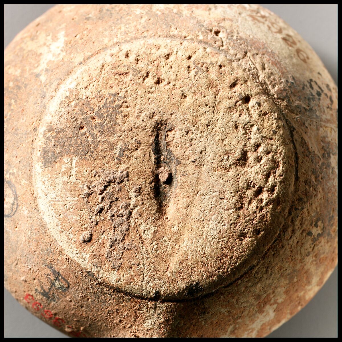 Terracotta oil lamp, Terracotta, Roman, Cypriot