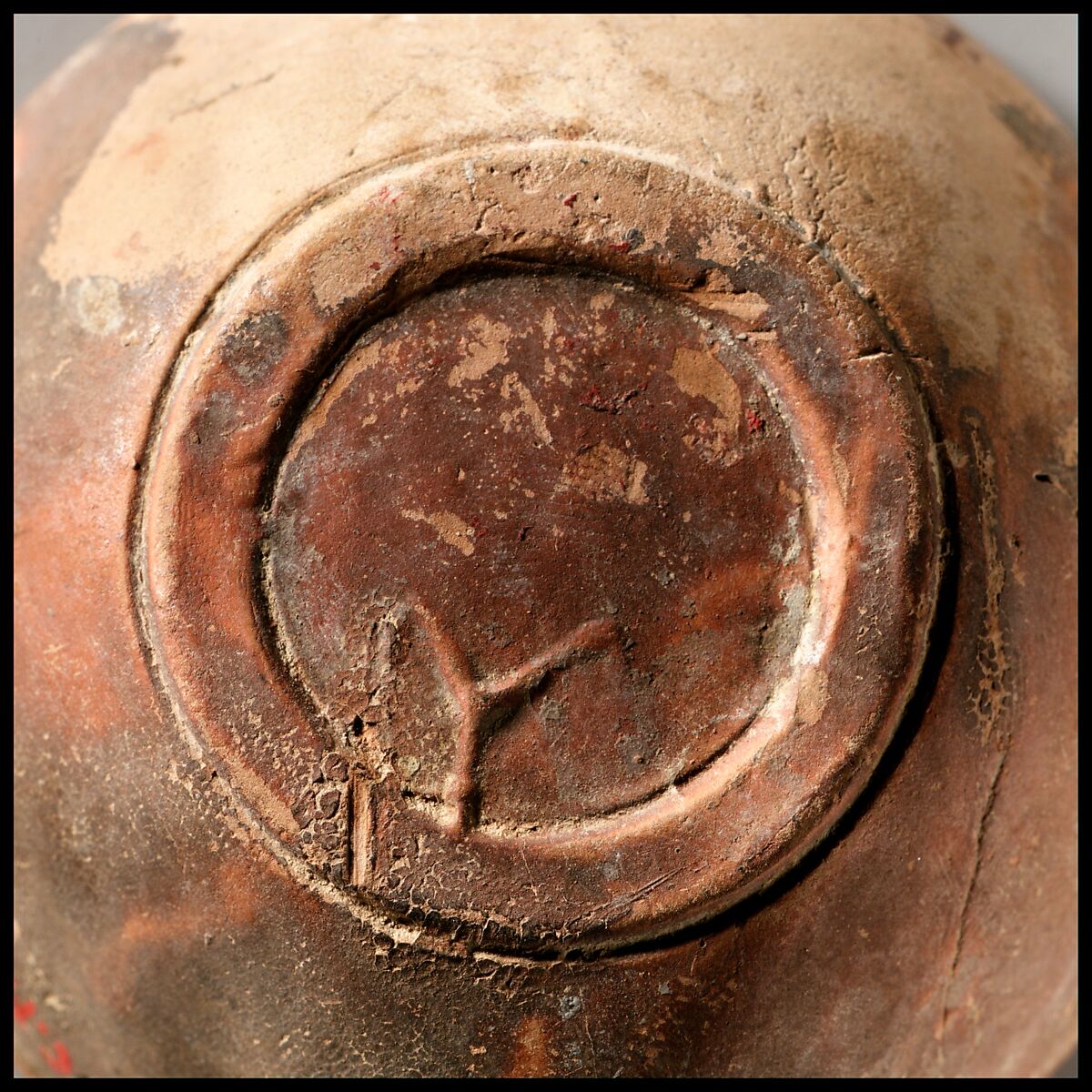 Terracotta oil lamp, Terracotta, Roman, Cypriot
