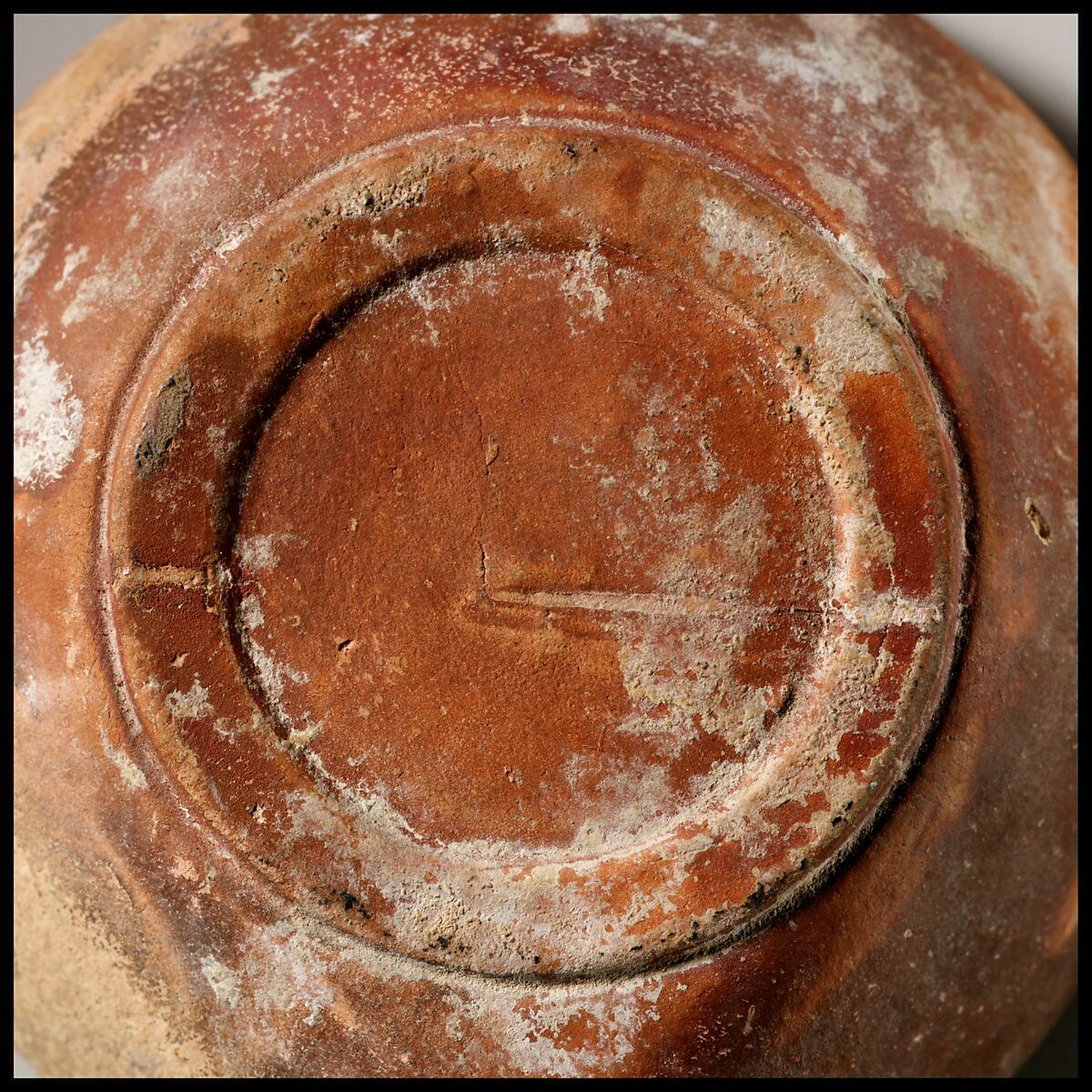 Terracotta oil lamp, Terracotta, Roman, Cypriot