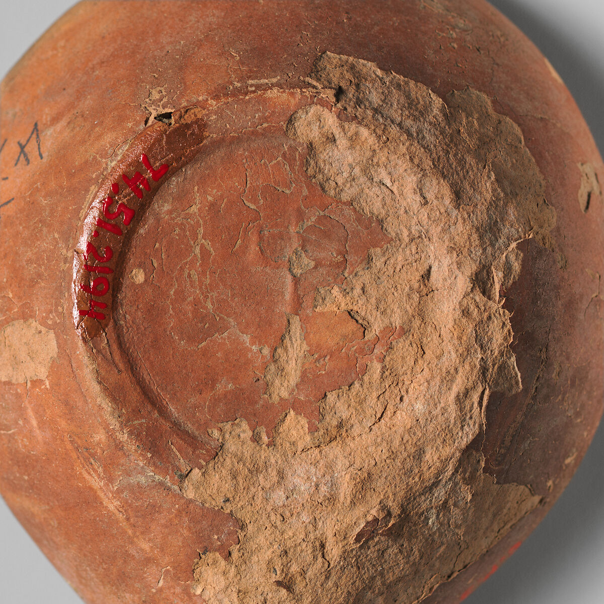 Terracotta oil lamp, Terracotta, Roman, Cypriot