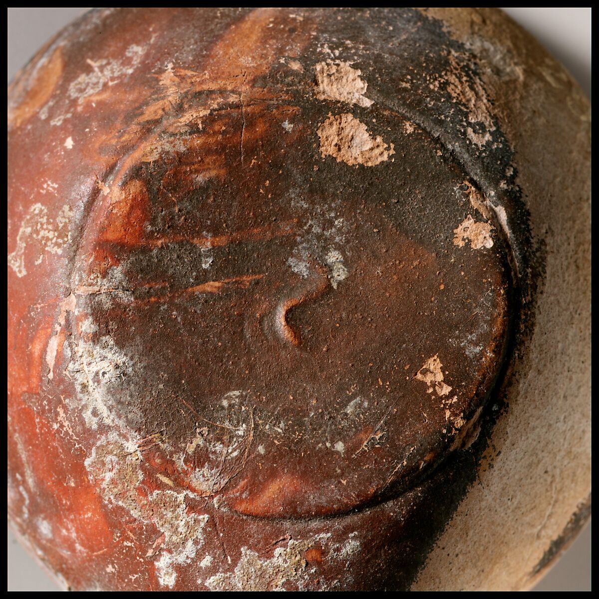 Terracotta oil lamp, Terracotta, Roman, Cypriot