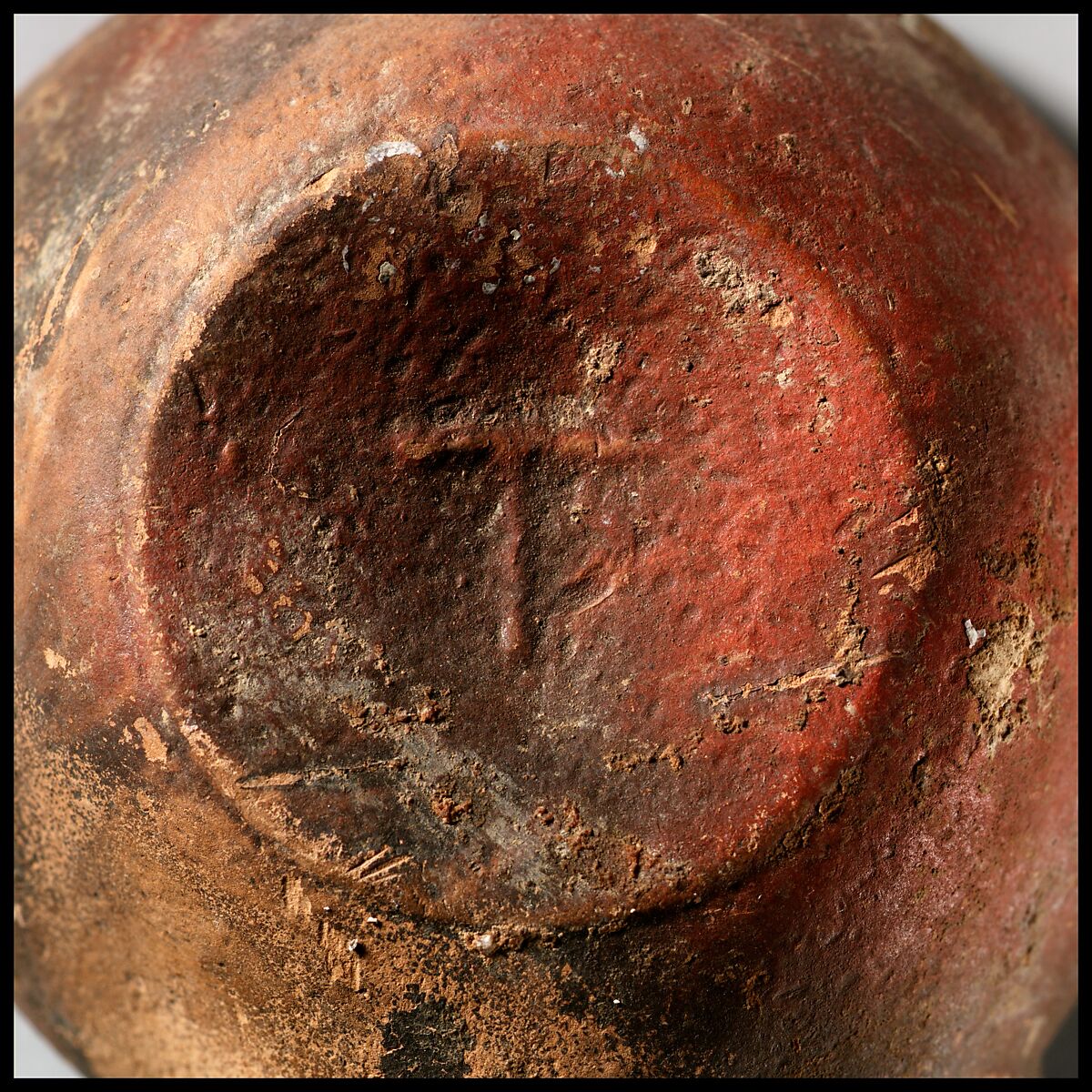 Terracotta oil lamp, Terracotta, Roman, Cypriot