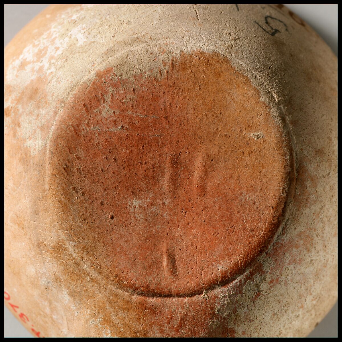 Terracotta oil lamp, Terracotta, Roman, Cypriot