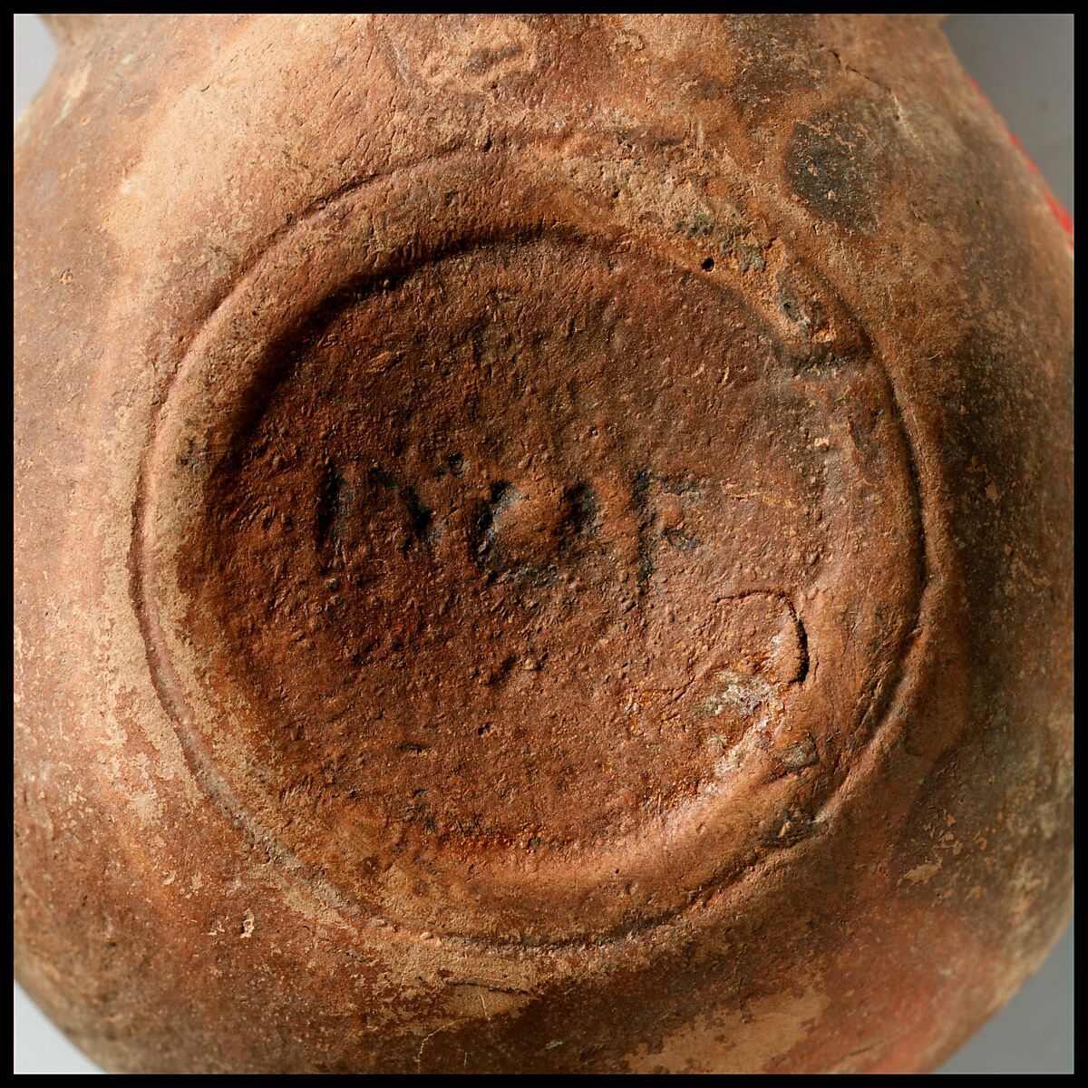 Terracotta oil lamp, Terracotta, Roman, Cypriot