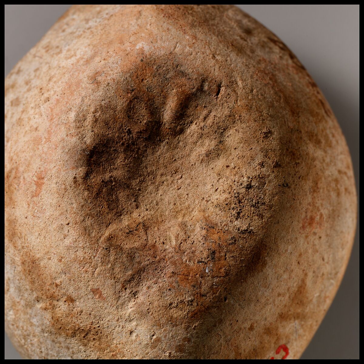 Terracotta oil lamp, Terracotta, Roman, Cypriot