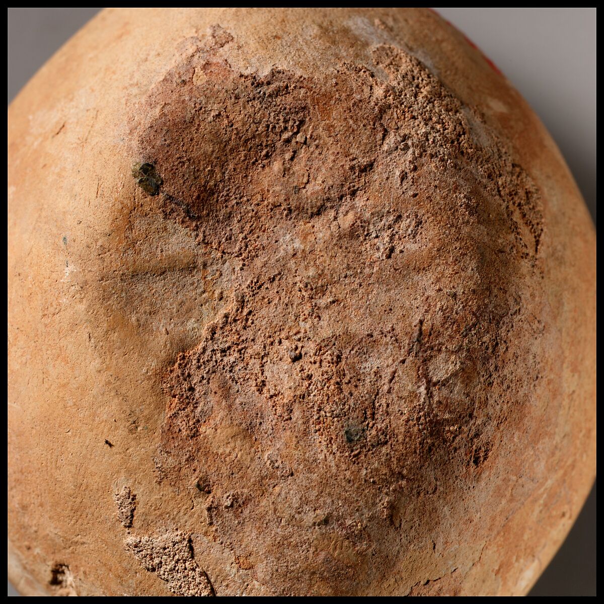 Terracotta oil lamp, Terracotta, Roman, Cypriot
