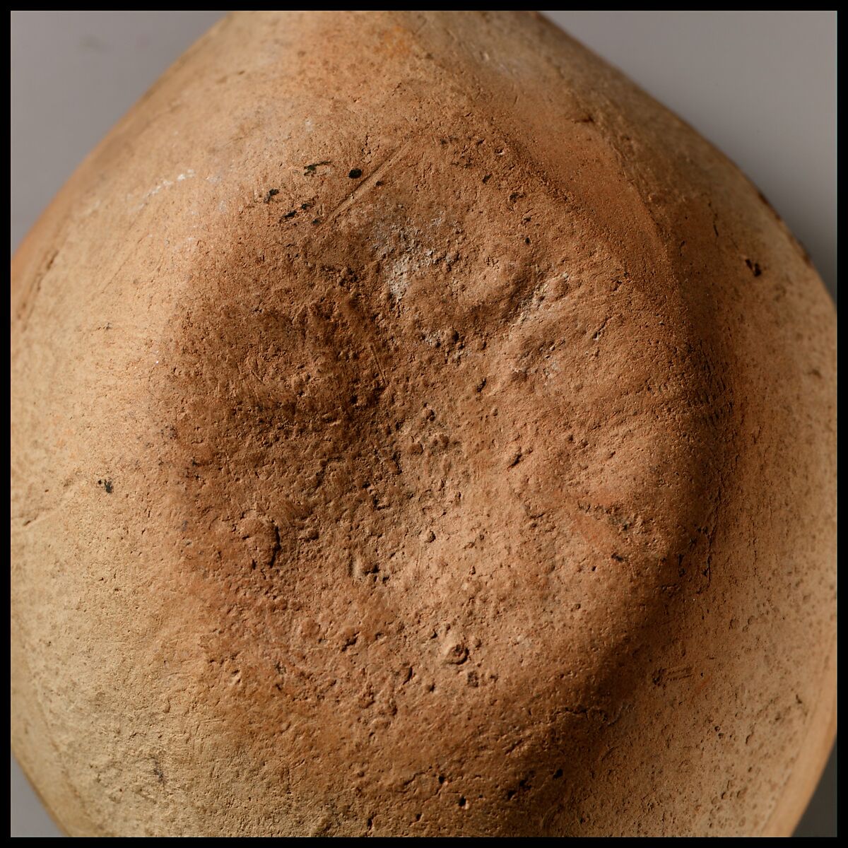Terracotta oil lamp, Terracotta, Roman, Cypriot
