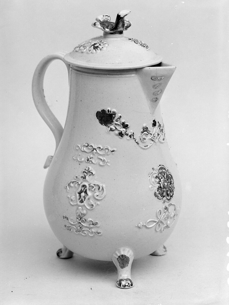 Covered Jug, Stoneware, British (American market) 