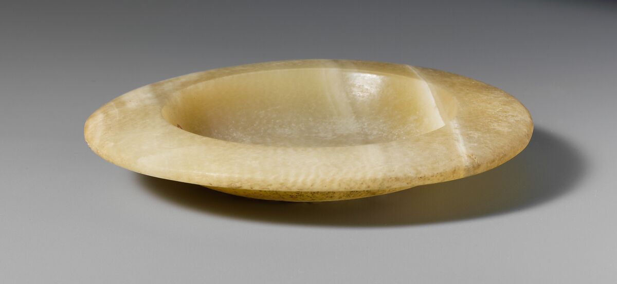 Alabaster dish, Alabaster, Cypriot 