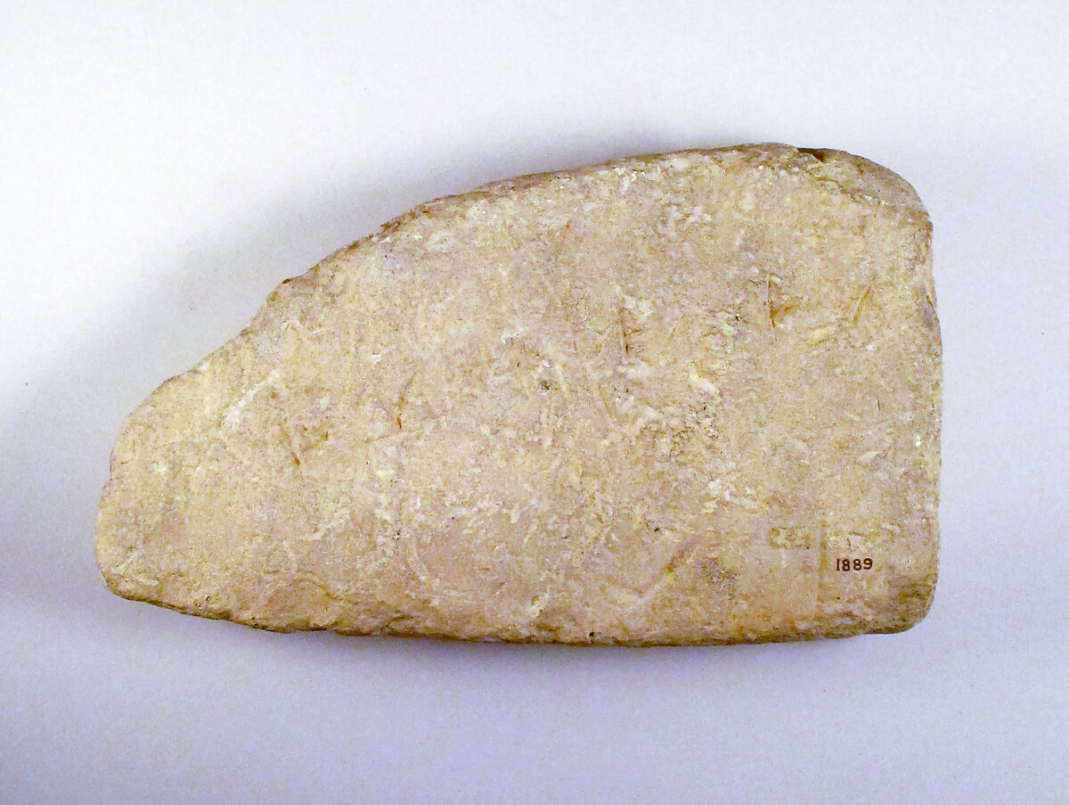Limestone inscribed base, Limestone, Cypriot 