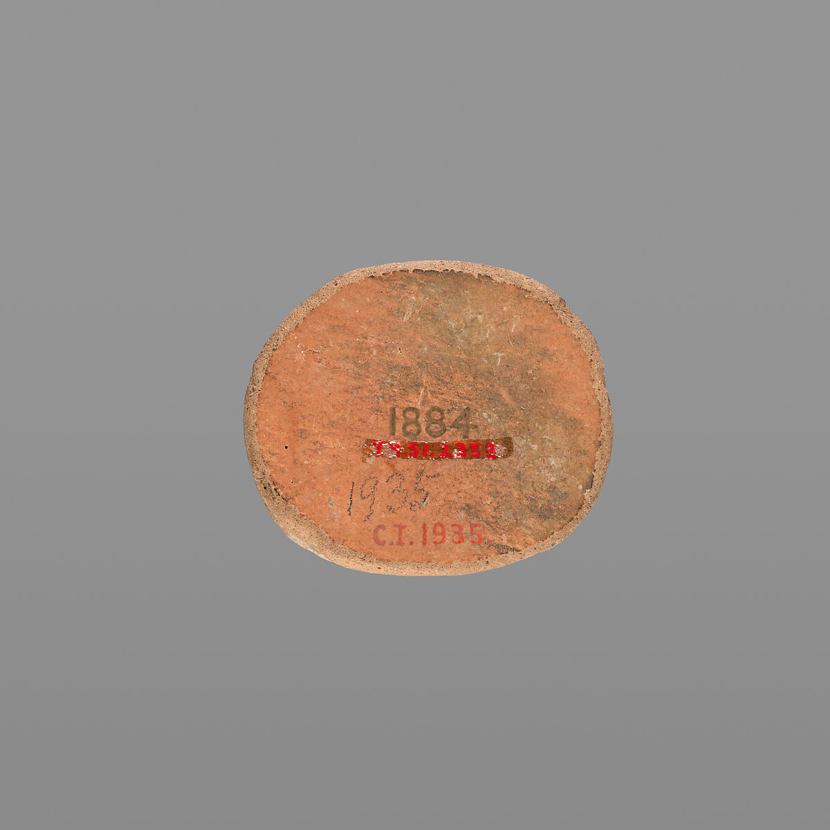 Terracotta disk, Terracotta, Cypriot