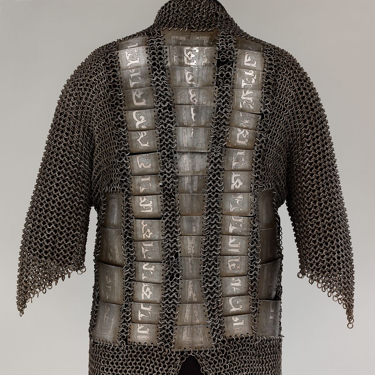 Shirt of Mail and Plate, Steel, iron, copper alloy, silver, Turkish, possibly Istanbul