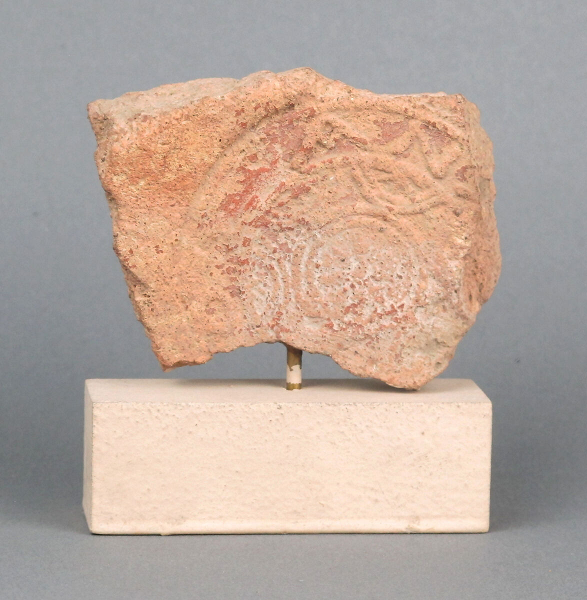 Terracotta stamped brick fragment, Stone [sic], Cypriot 