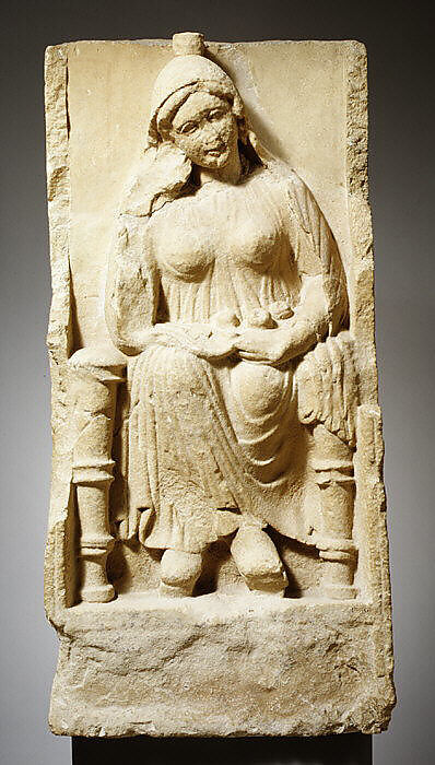 Limestone grave marker, Limestone, Cypriot