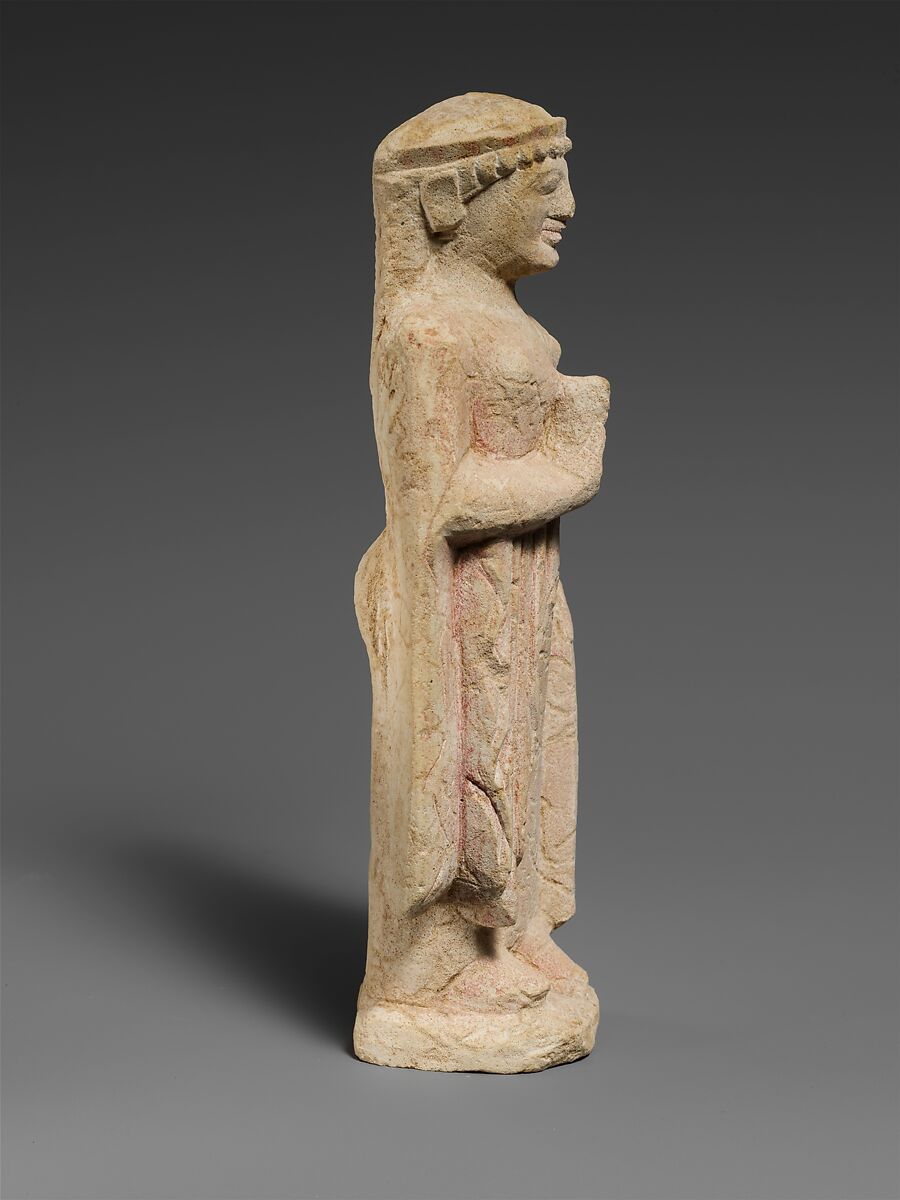 Limestone woman, Limestone, Cypriot