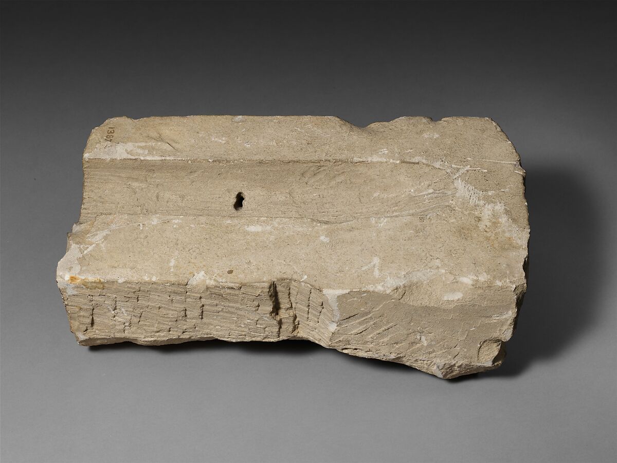 Limestone cornice with a lion’s head, Limestone, Cypriot