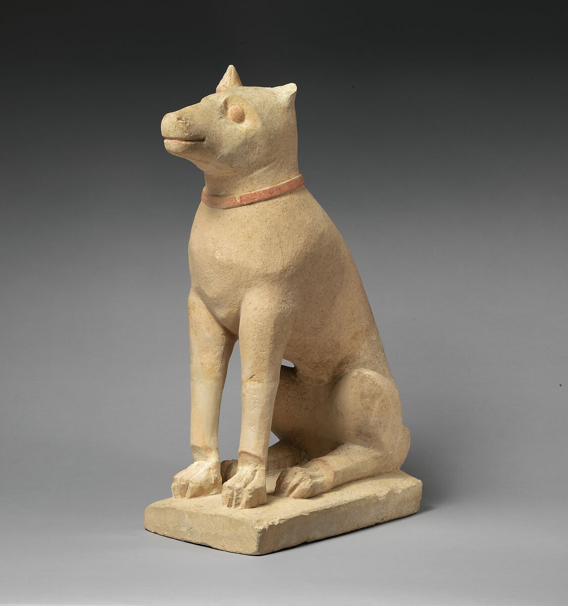 Limestone dog, Limestone, Cypriot