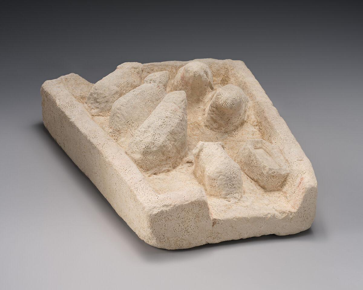 Limestone model of a sheepfold, Limestone, Cypriot