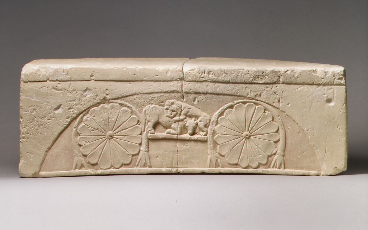 Limestone footstool, Limestone, Cypriot