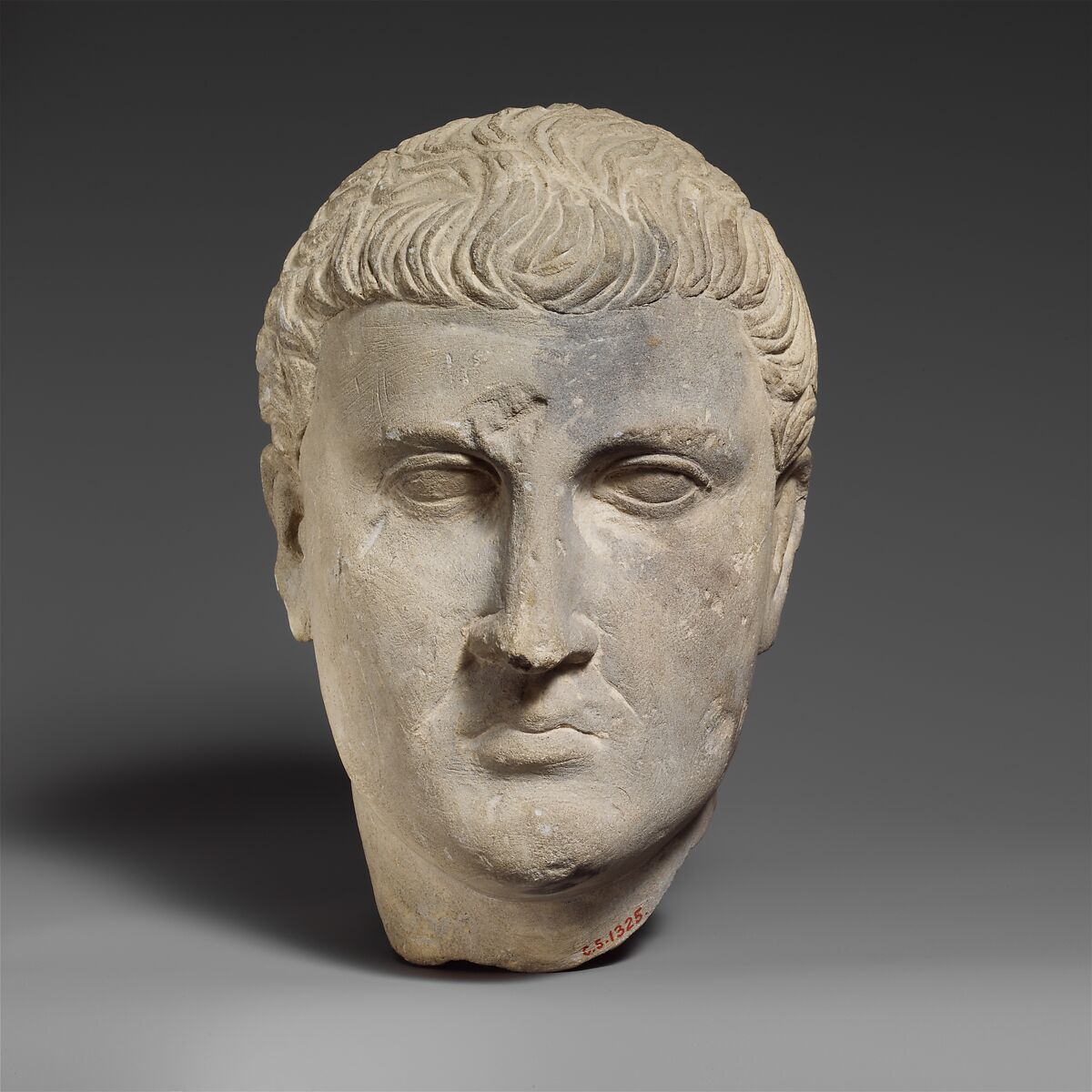 Limestone male head | Roman, Cypriot | Imperial | The Metropolitan ...