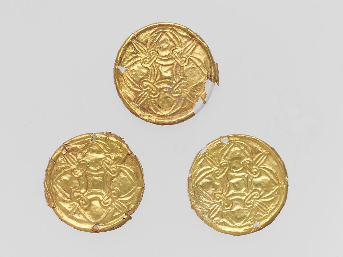 Gold roundel, Gold, Cypriot 