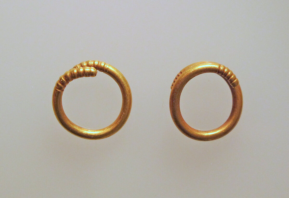 Earring or spiral, Gold, Cypriot 